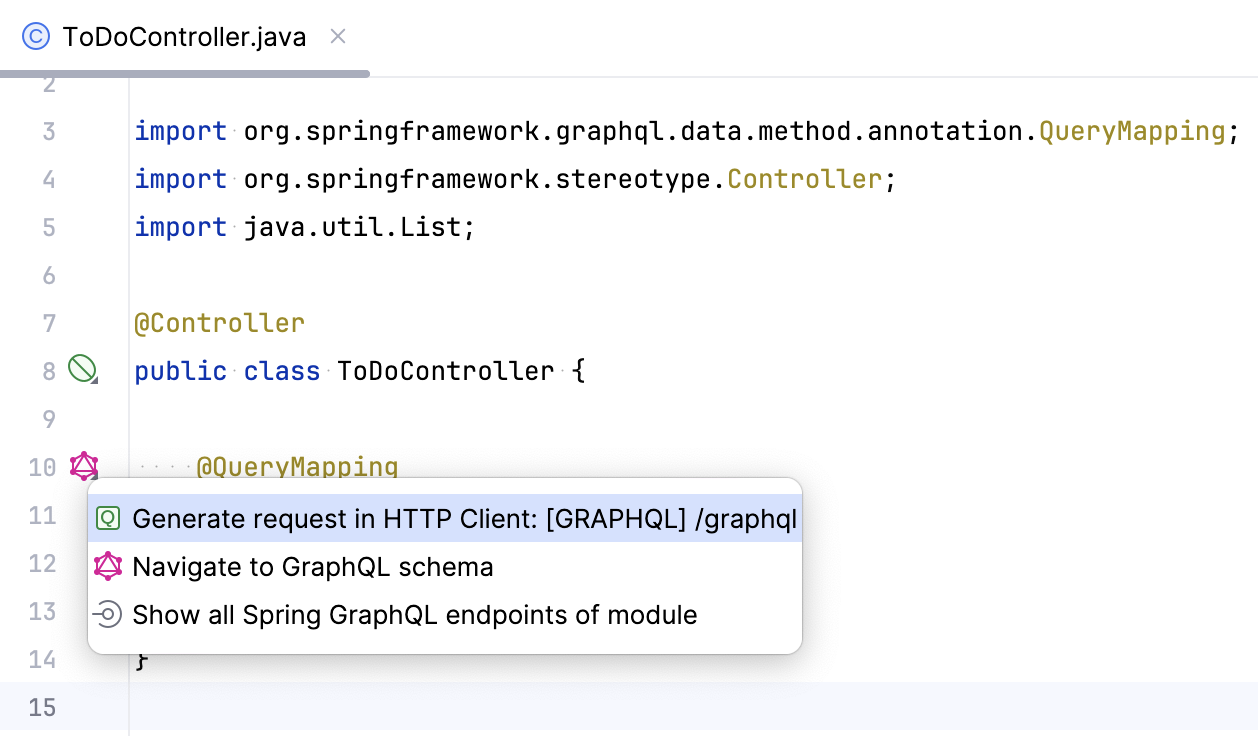 Generating HTTP request from Spring GraphqL Generating HTTP request from Spring GraphqL