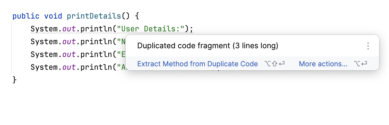 Detecting duplicates on-fly Detecting duplicates on-fly