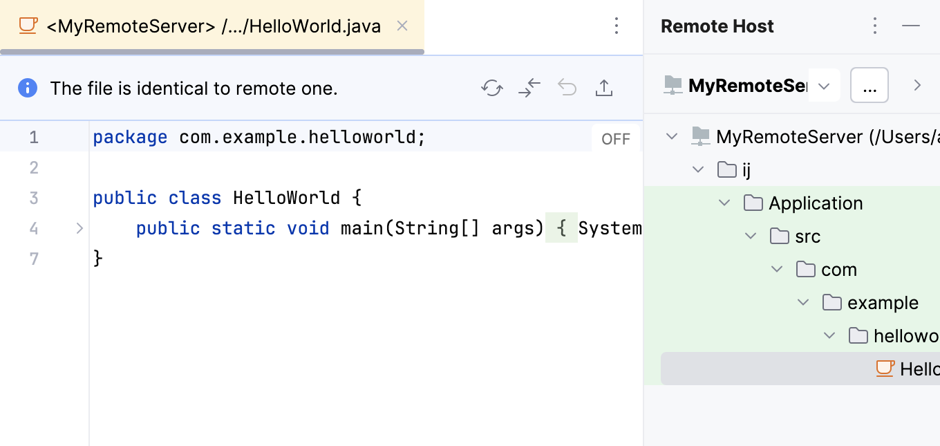Editing a file on remote host Editing a file on remote host