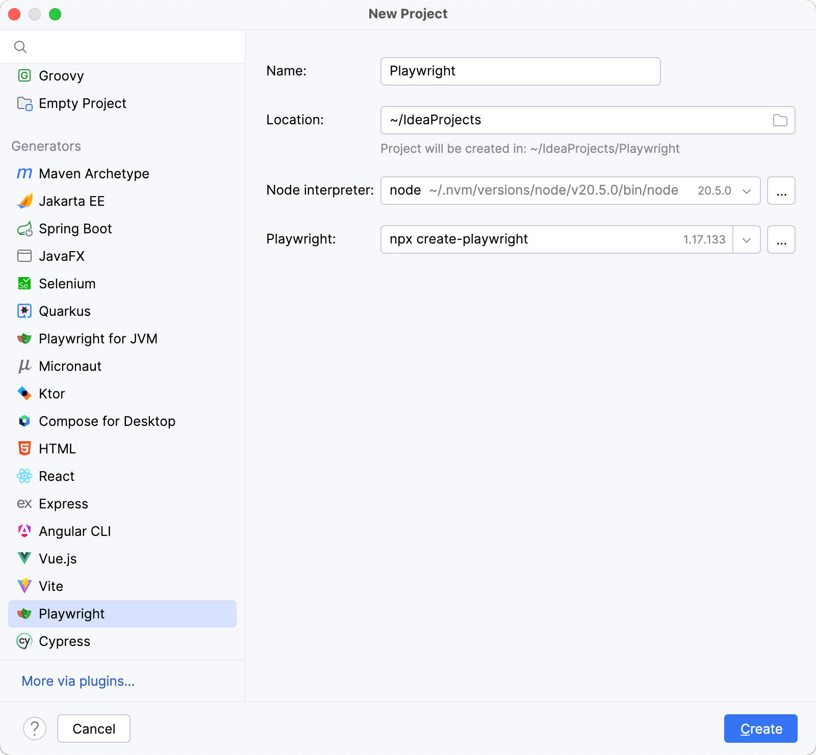 Creating a new Playwright project Creating a new Playwright project