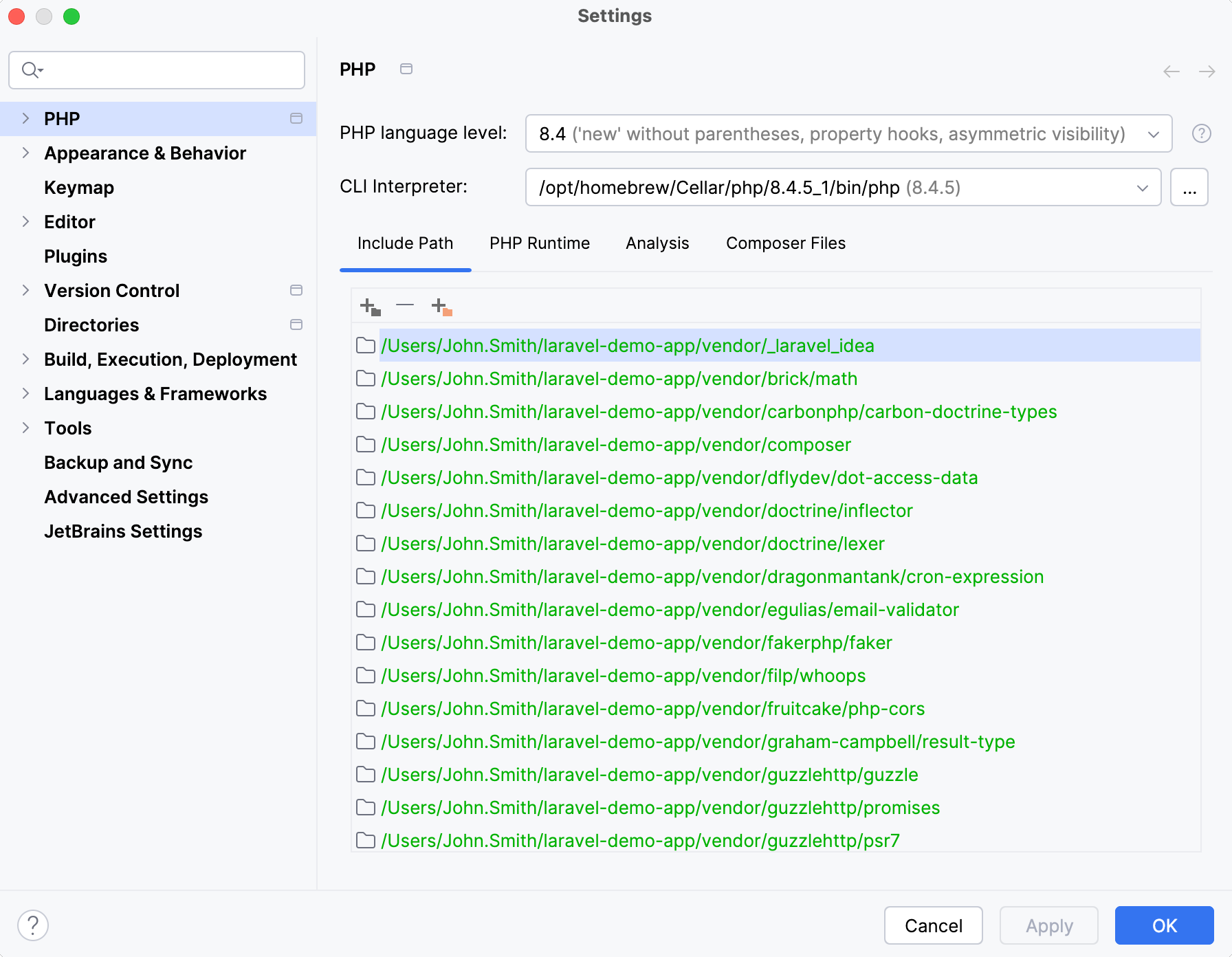 PHP Include Path list PHP Include Path list