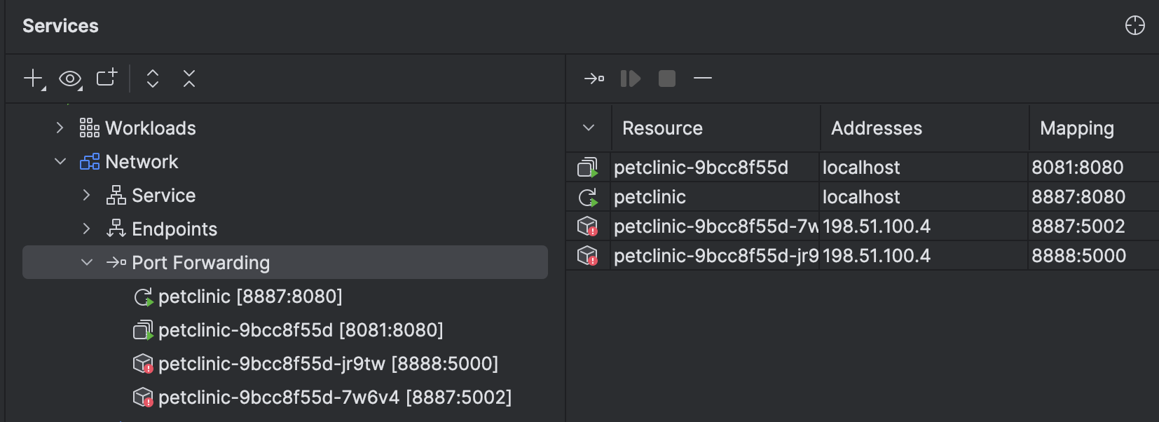 Kubernetes | IntelliJ IDEA 文档