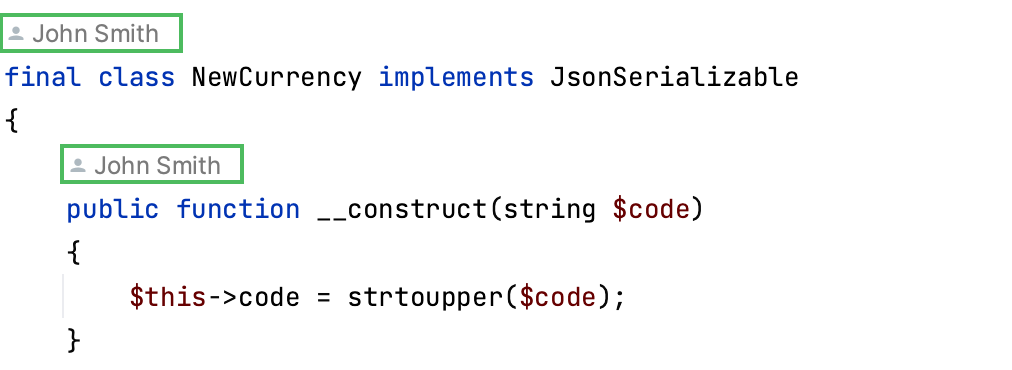 代码视图内嵌提示 顶部 代码视图内嵌提示 顶部