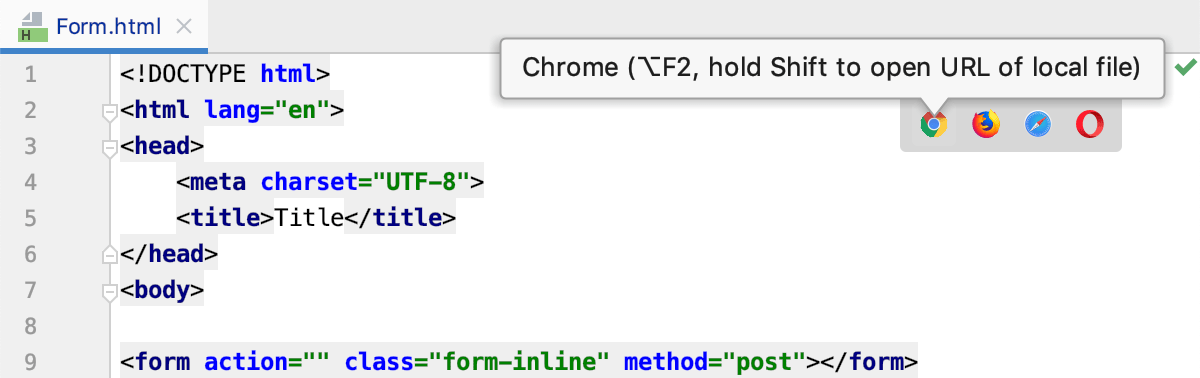 在浏览器中显示 在浏览器中显示