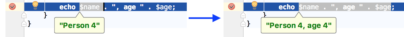 PhpStorm: Evaluating selected expression in an editor tooltip PhpStorm: Evaluating selected expression in an editor tooltip