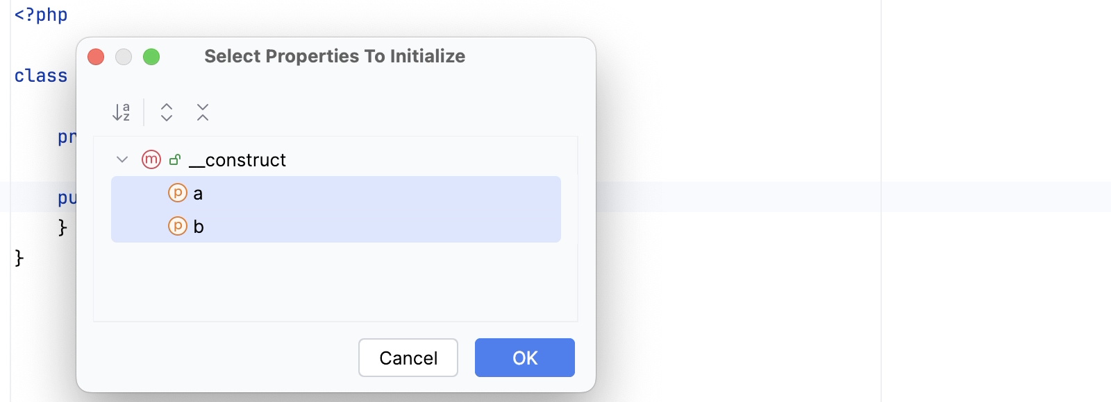 初始化类属性意图