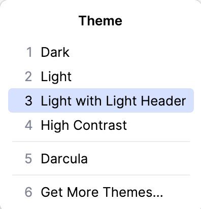 Switch color scheme popup Switch color scheme popup