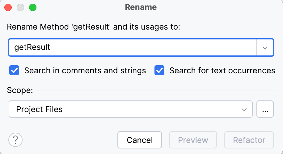 重命名对话框 重命名对话框