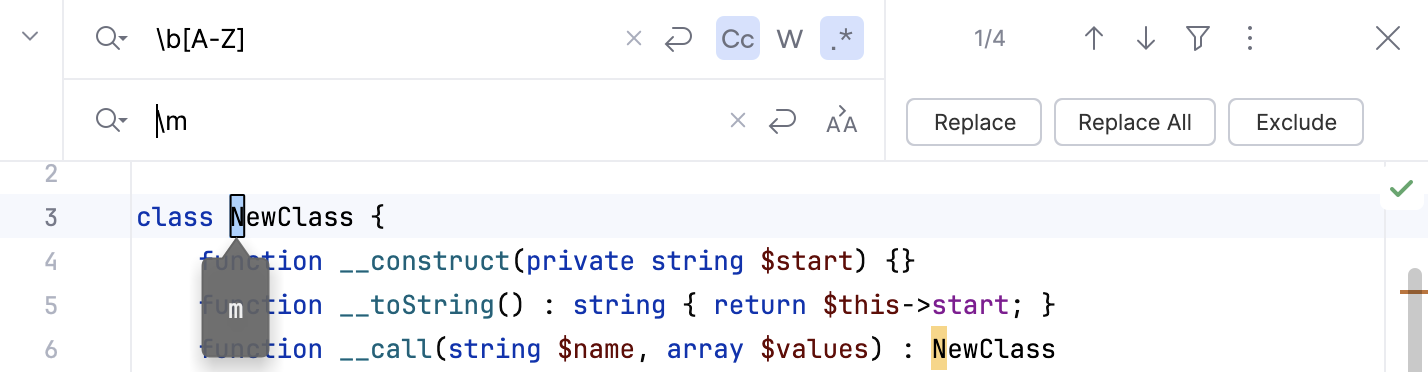 替换提示 替换提示