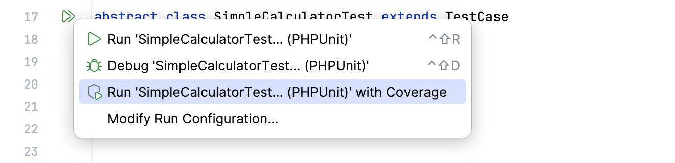 Run a specific test Run a specific test