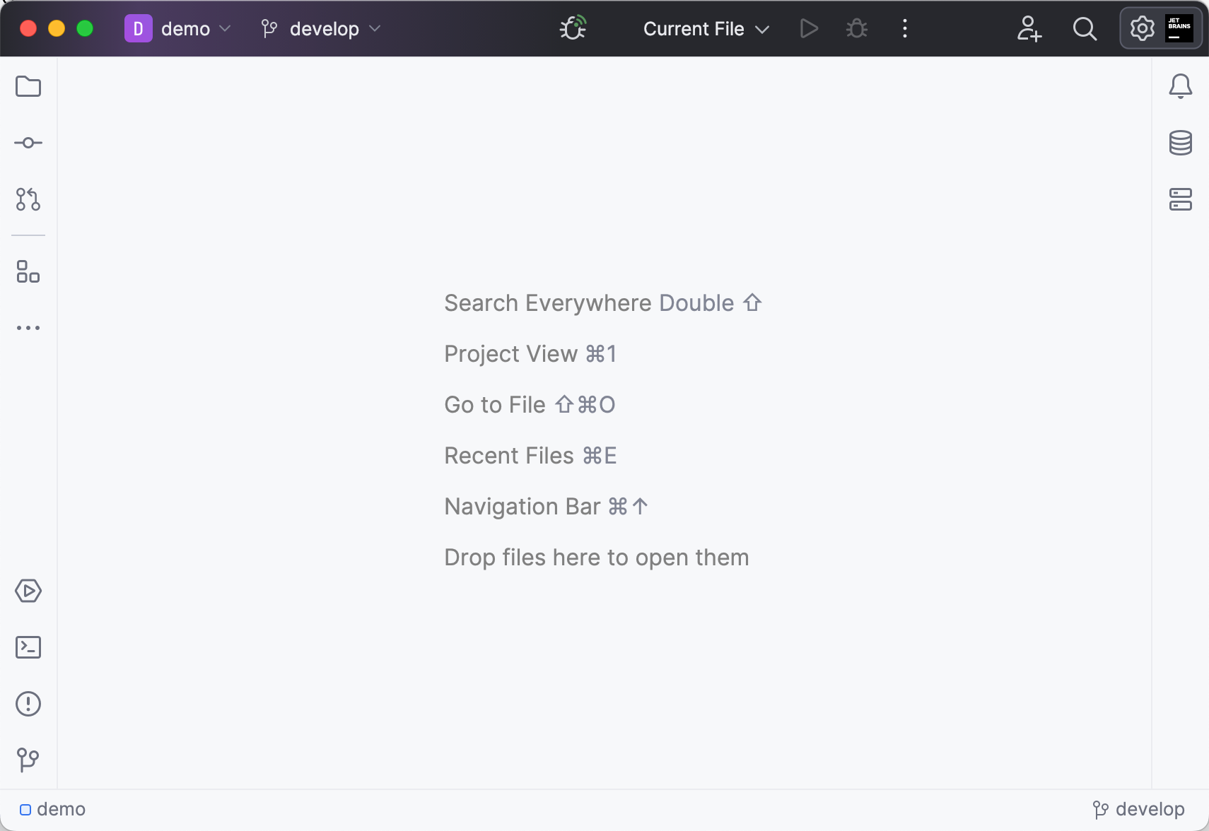 Tool window names disabled Tool window names disabled