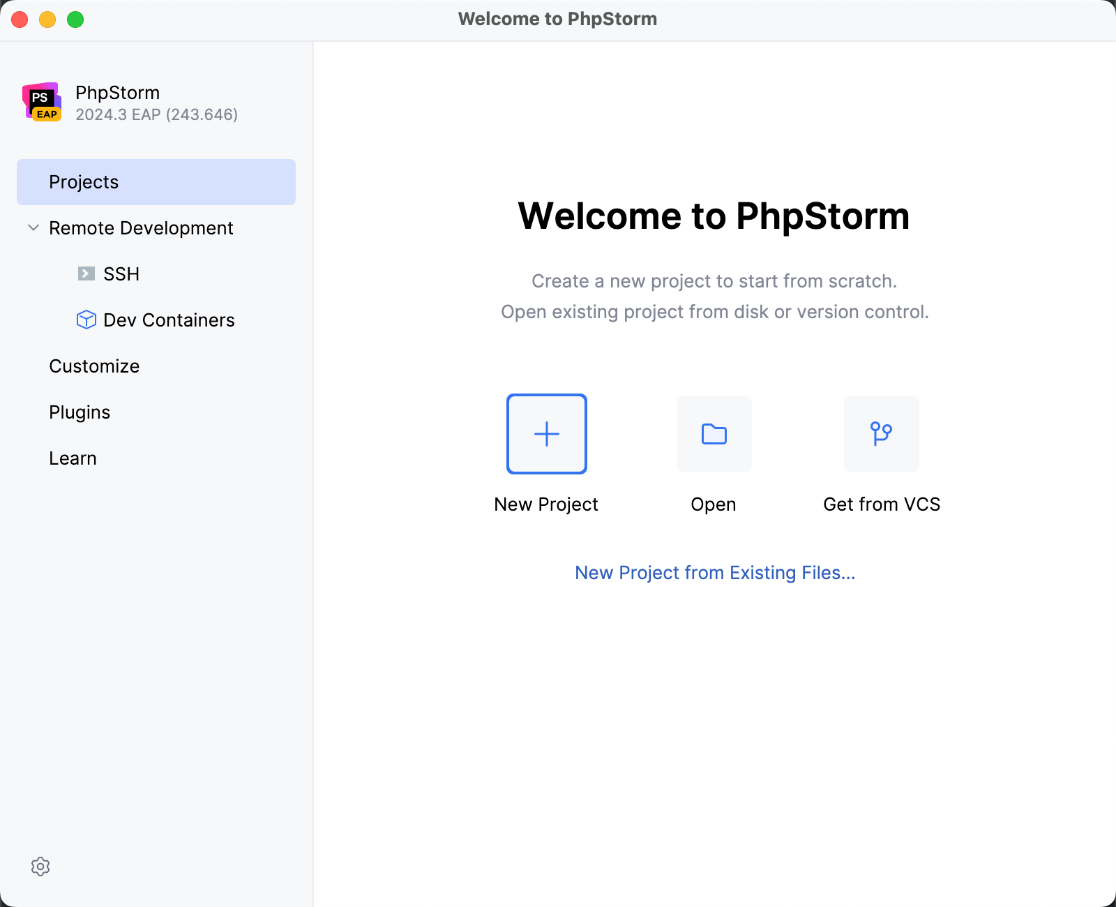 欢迎屏幕 欢迎屏幕
