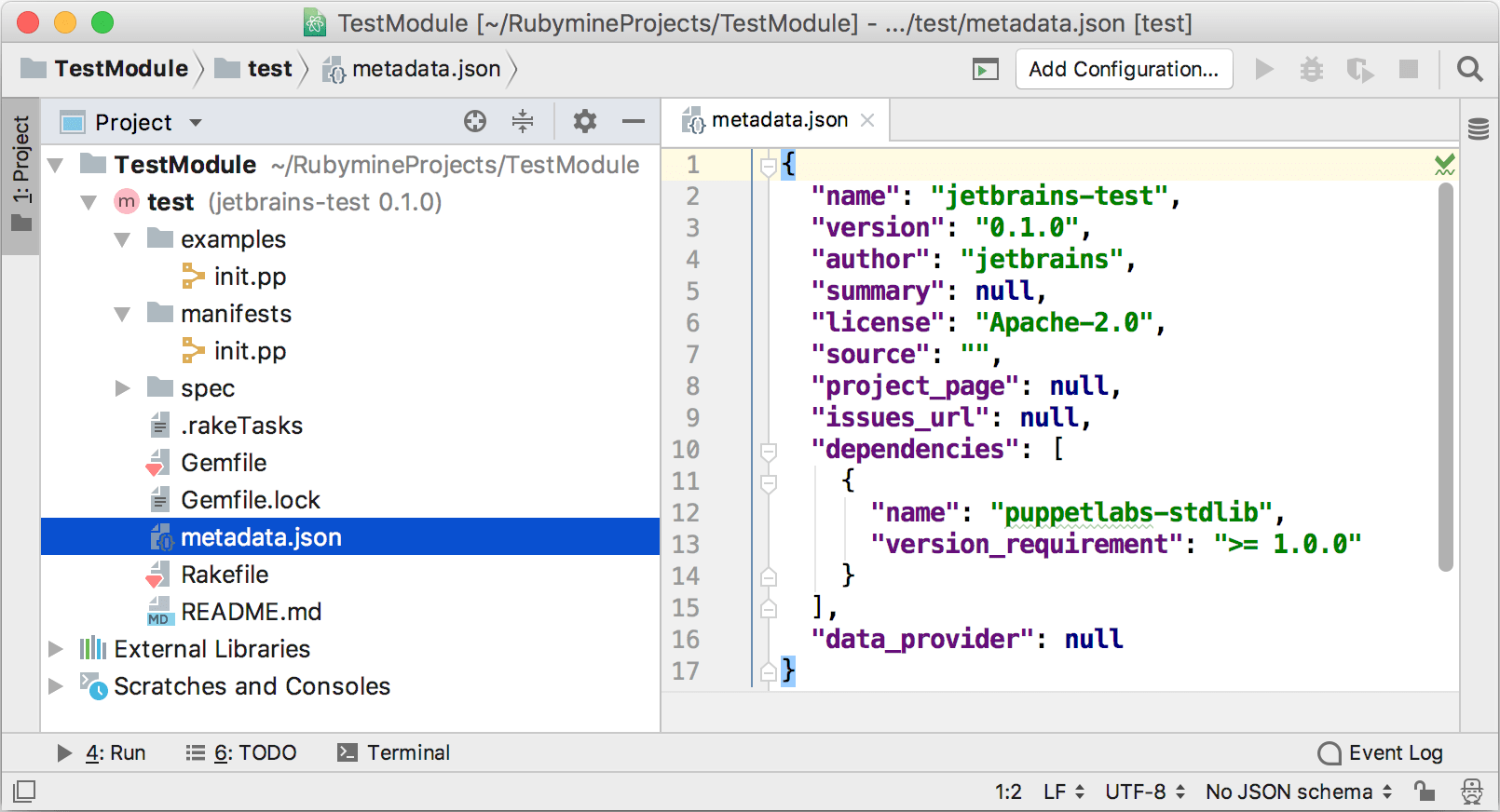 Puppet project structure Puppet project structure