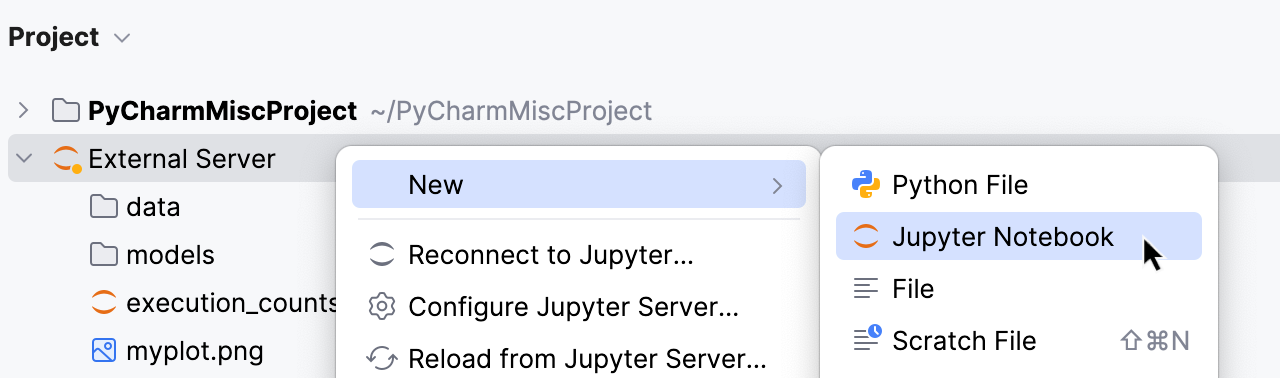 Add a remote server file Add a remote server file