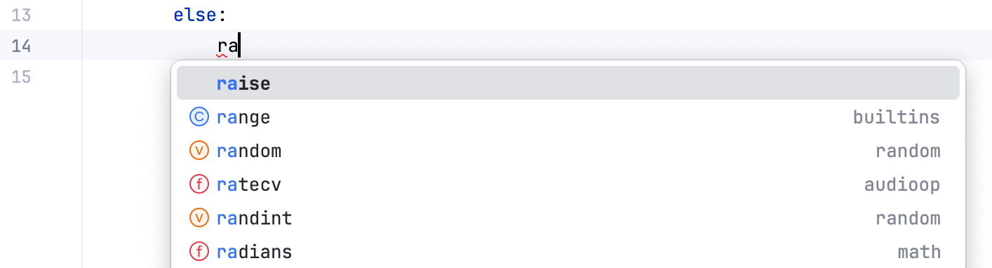 Completing the code Completing the code