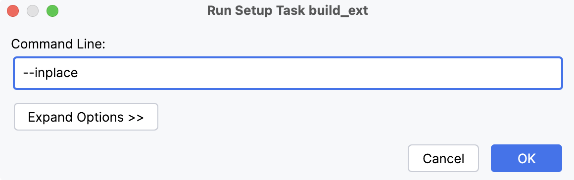 Adding a command-line argument
