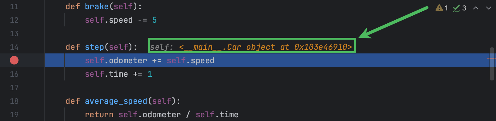 调试您的第一个 Python 应用程序 | PyCharm 文档