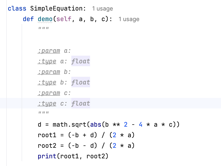 Specify types with the aid of the debugger