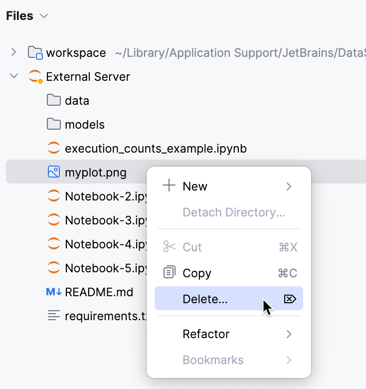 Delete remote server file Delete remote server file