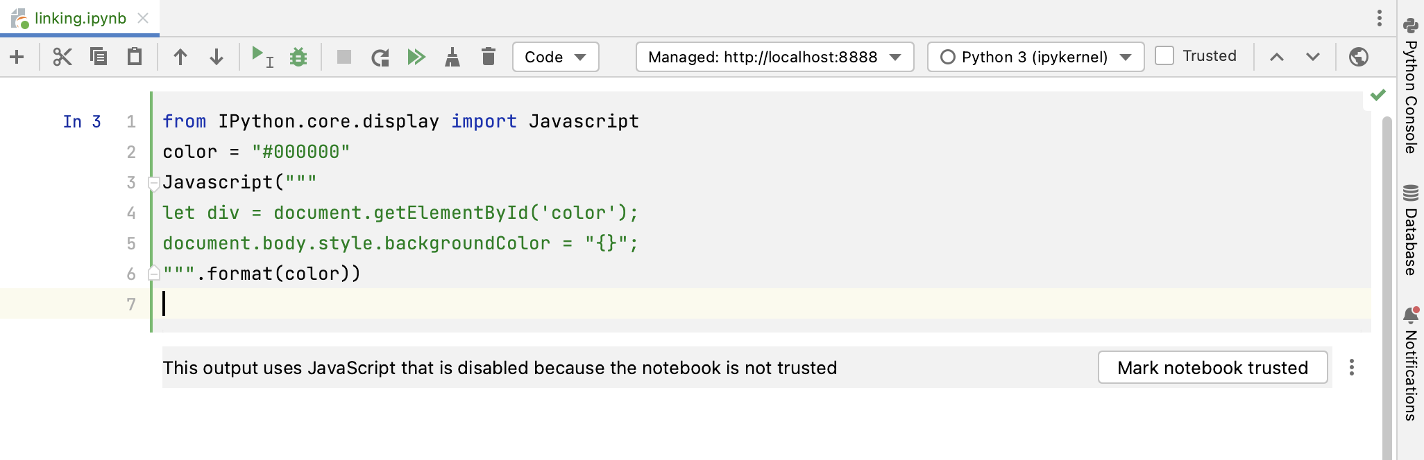 Making the JavScript code trusted Making the JavScript code trusted