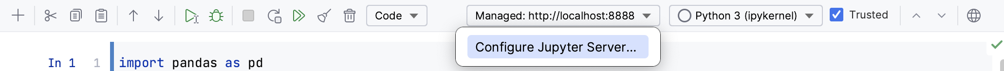 Configure a Jupyter server Configure a Jupyter server