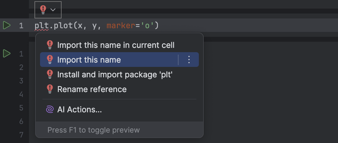 Create and edit Jupyter notebooks | DataSpell Documentation