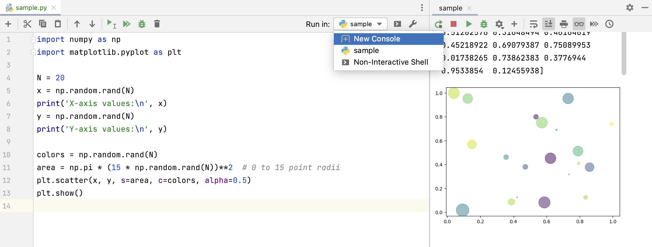 Running a file in several consoles Running a file in several consoles