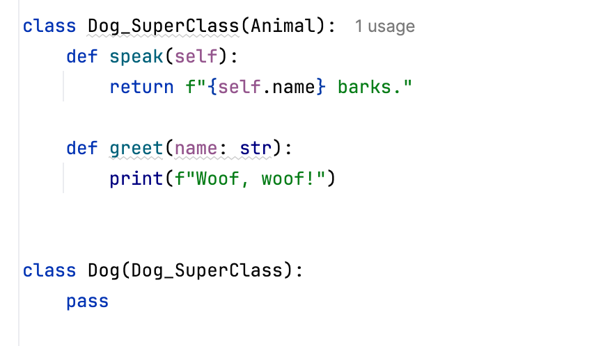 Result of refactoring Result of refactoring