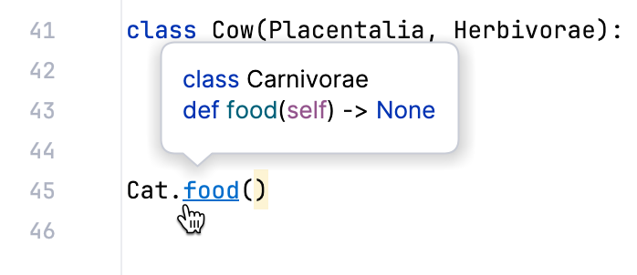 Go to Declaration Go to Declaration