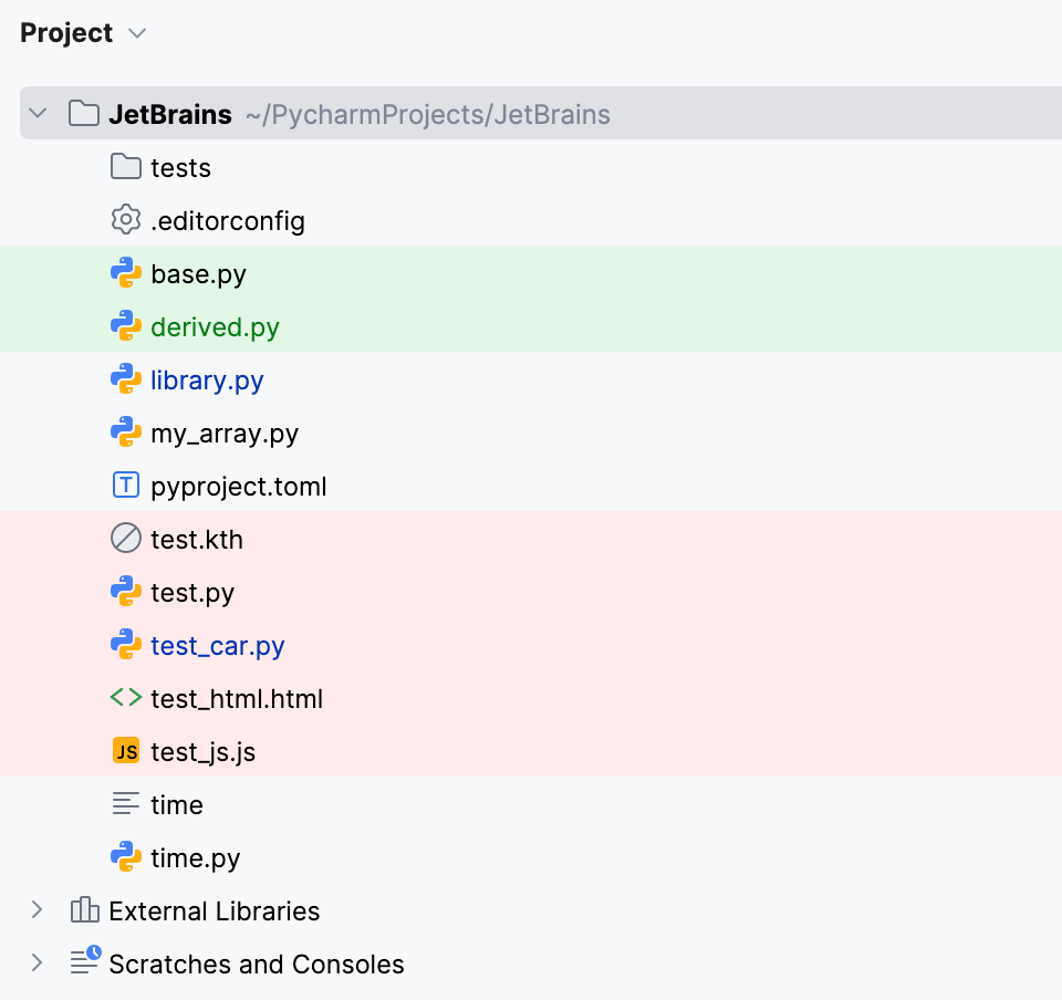 Scope highlighting in the editor tabs and search results Scope highlighting in the editor tabs and search results