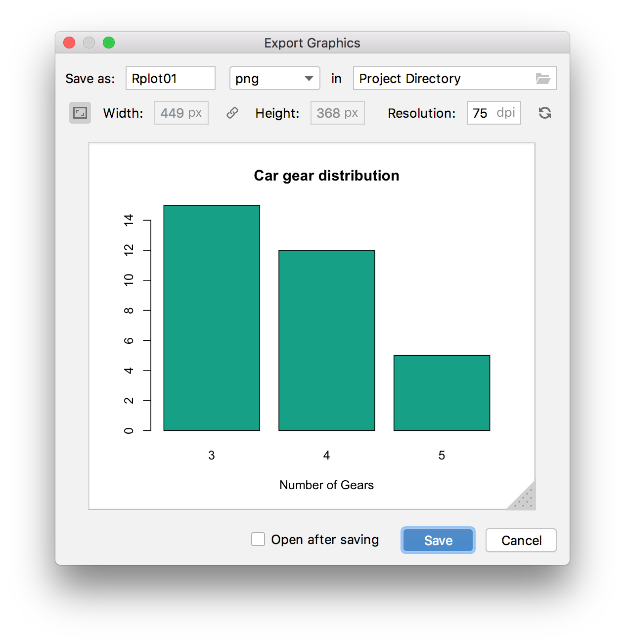 Export graphics Export graphics
