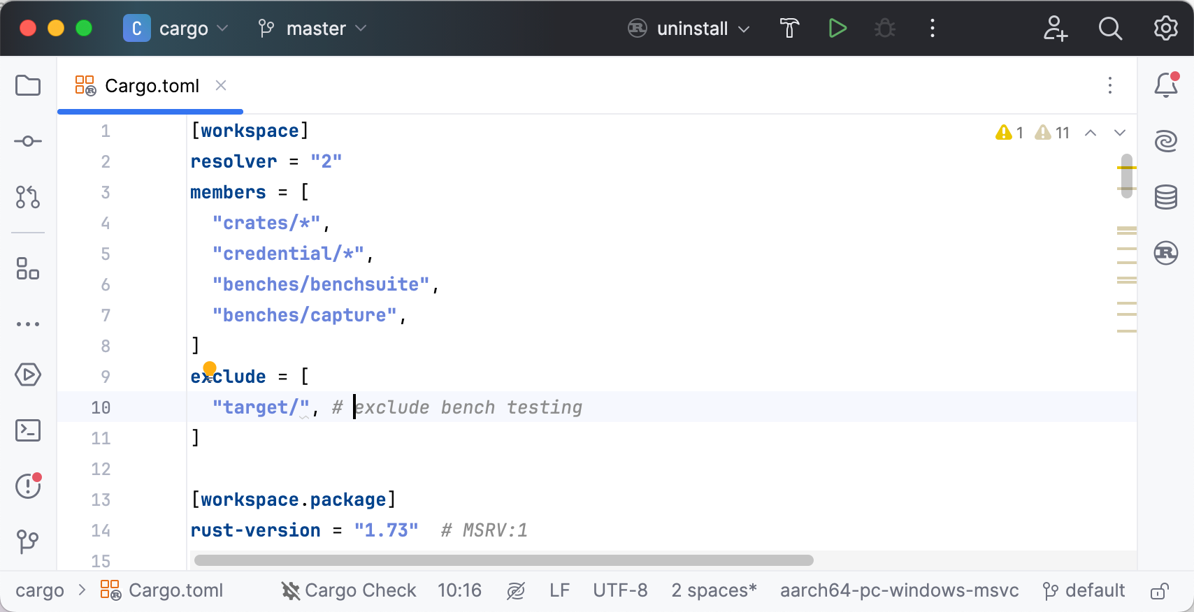 Scrollbars before adding contrast Scrollbars before adding contrast