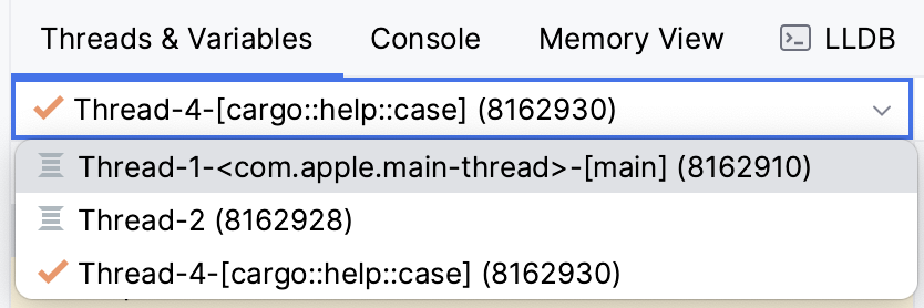 Thread switcher Thread switcher