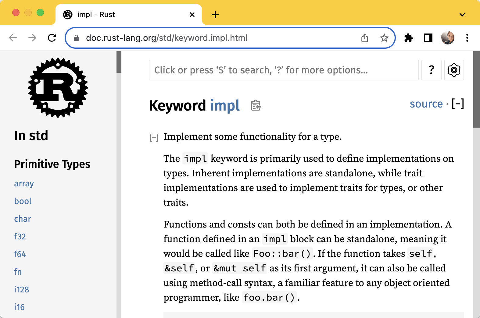 Viewing external documentation in a browser Viewing external documentation in a browser