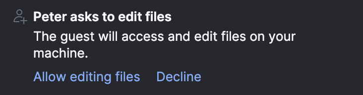 Host notification Host notification