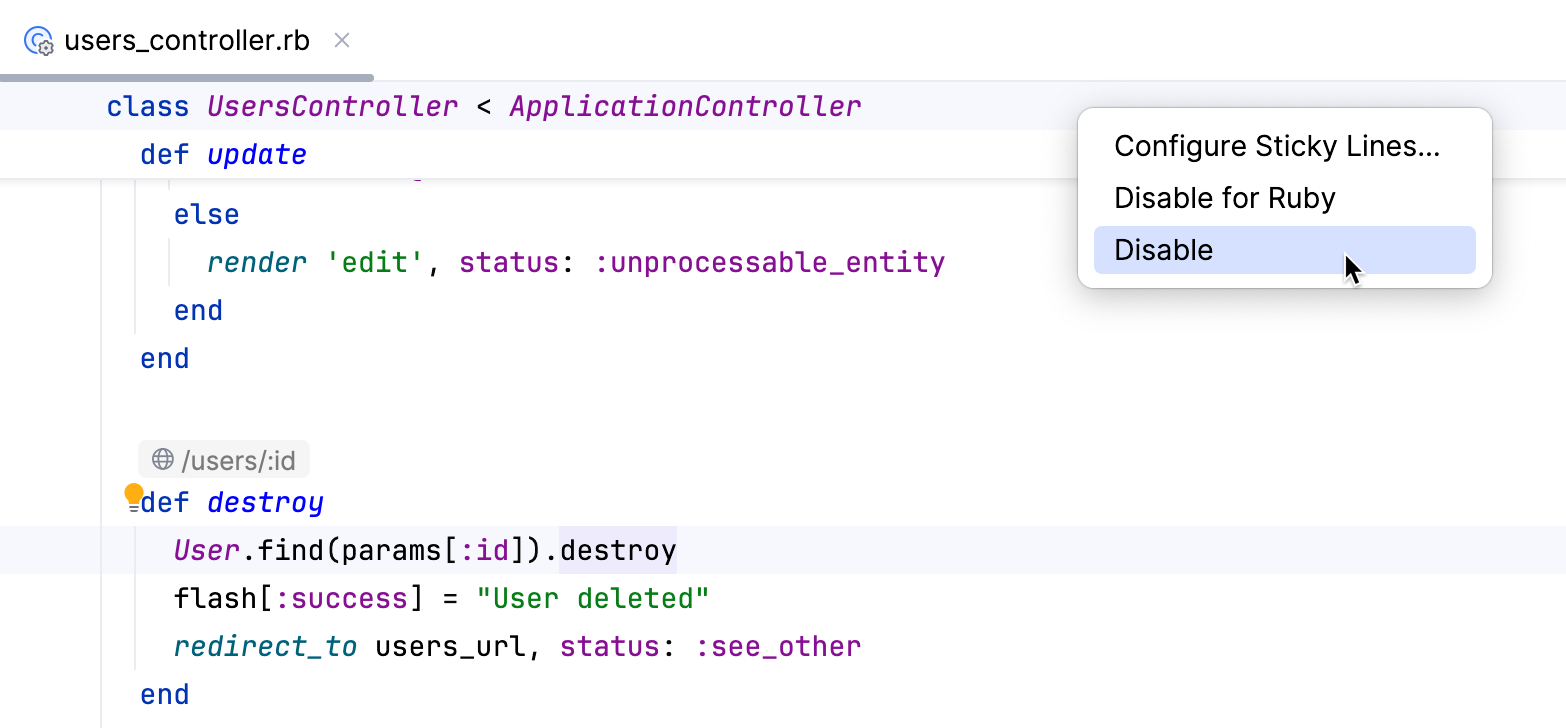 禁用粘性行 禁用粘性行