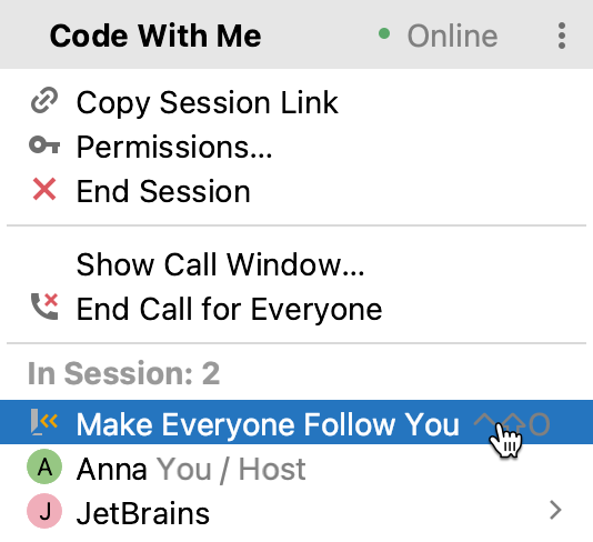 Select Force Others to Follow You Select Force Others to Follow You