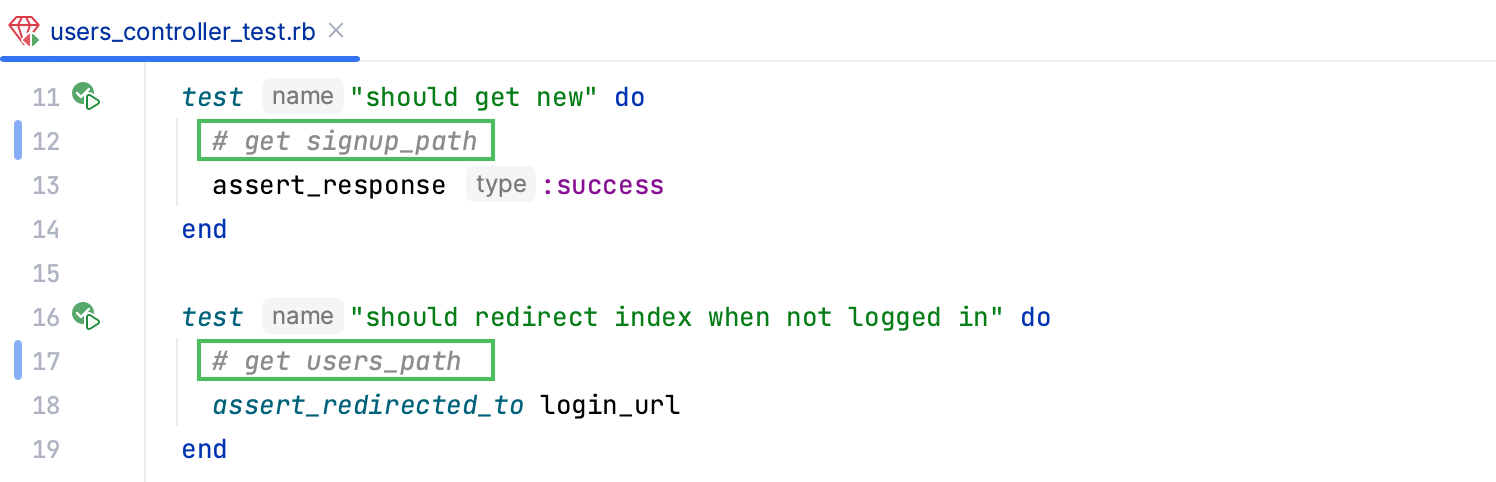 Broken tests Broken tests