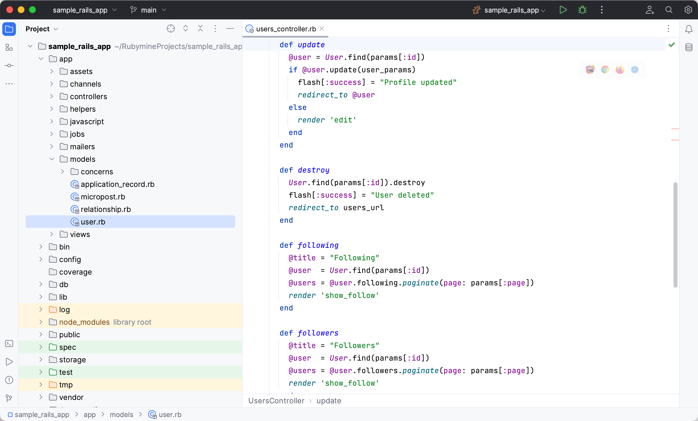 Compact mode Compact mode