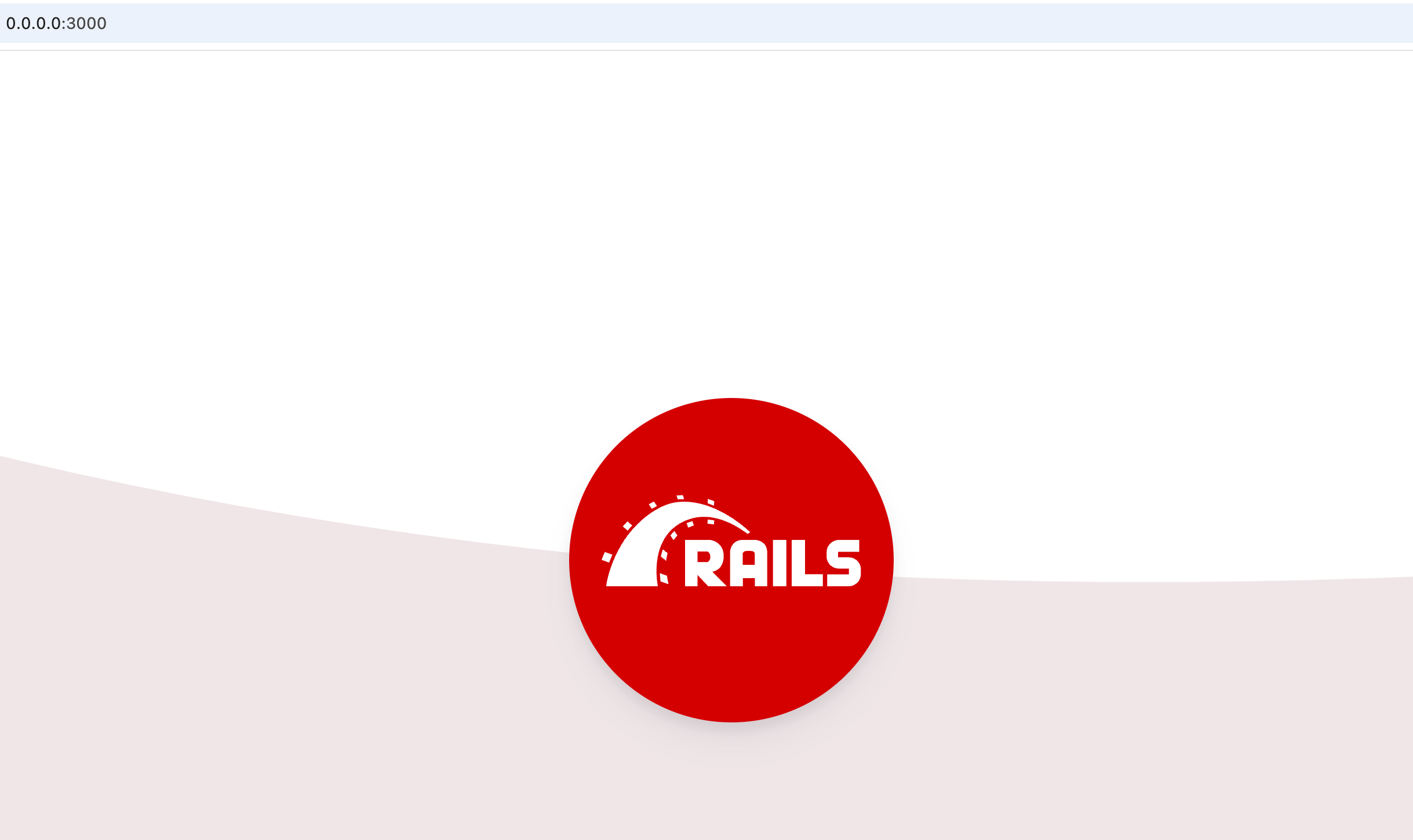 Rails default page Rails default page