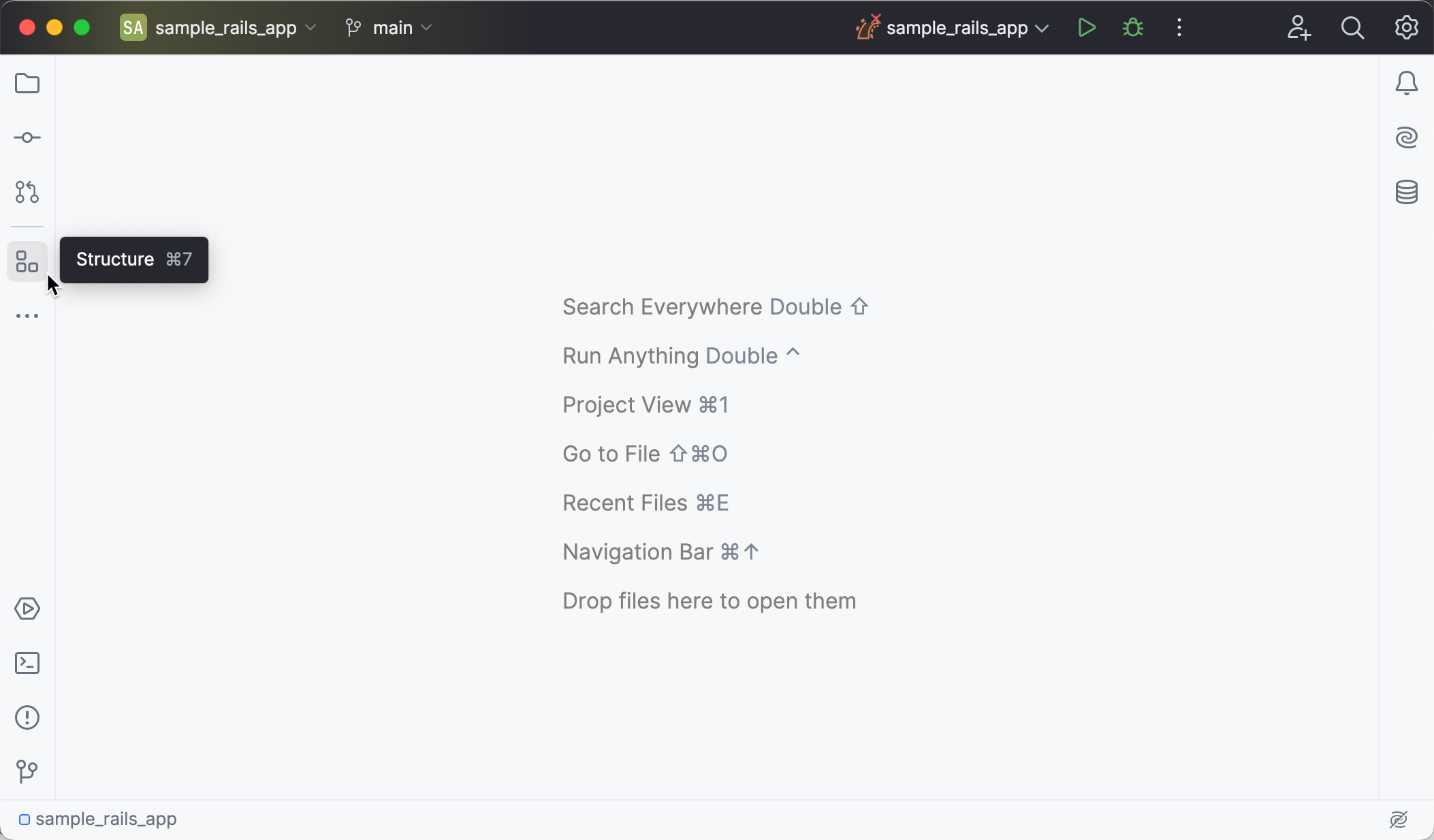 Tool window icon tooltips Tool window icon tooltips