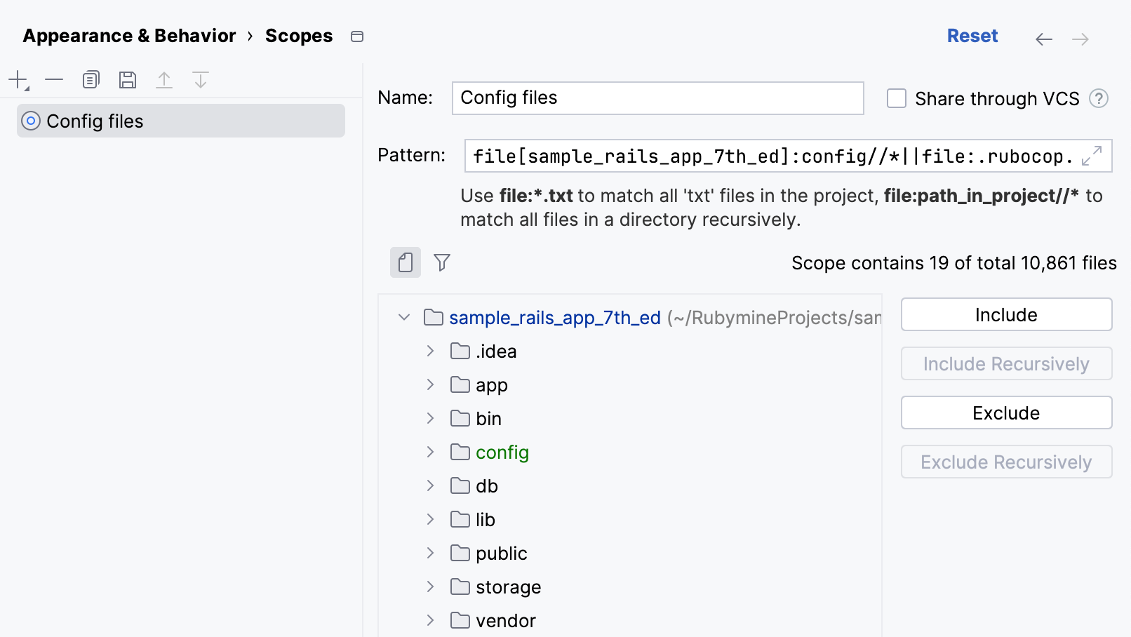 A new scope with added files and folders A new scope with added files and folders