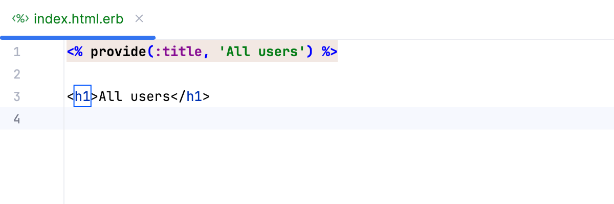 Type the required tag