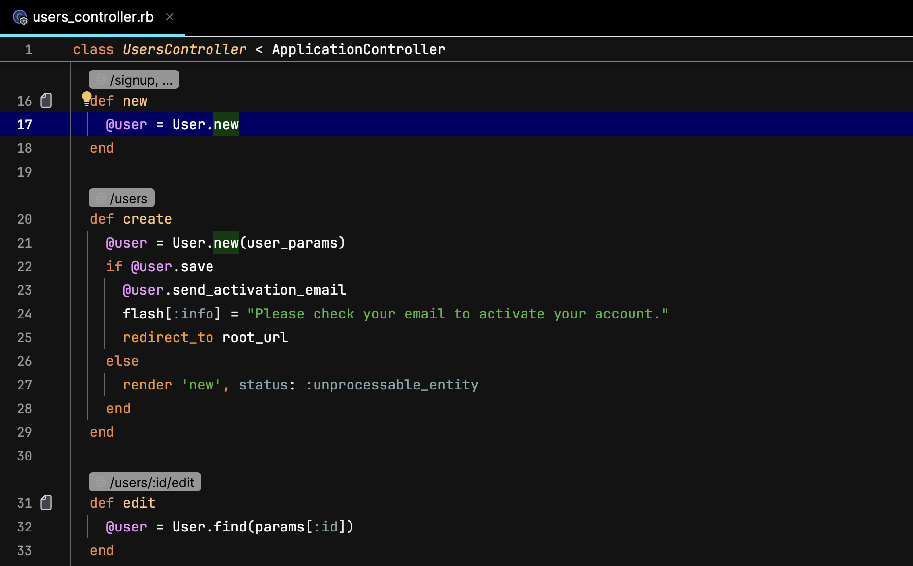 High Contrast editor scheme High Contrast editor scheme