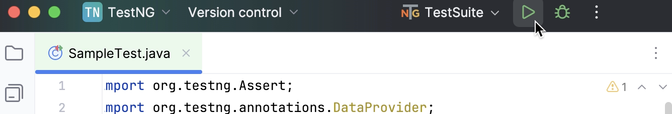 Running test suite Running test suite
