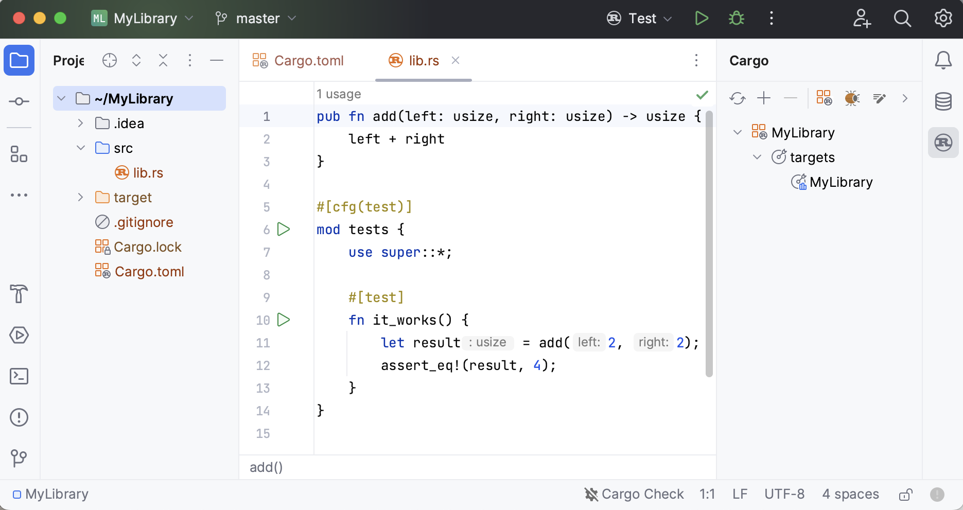 New library project structure New library project structure
