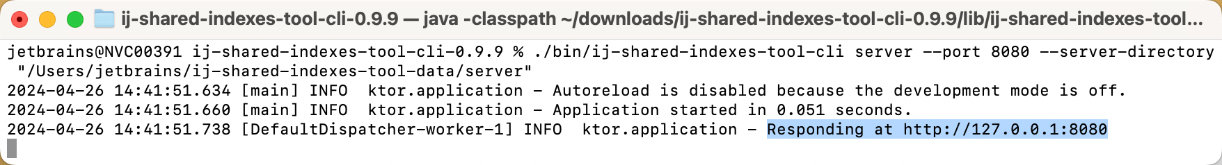 Shared indexes are uploaded locally Shared indexes are uploaded locally