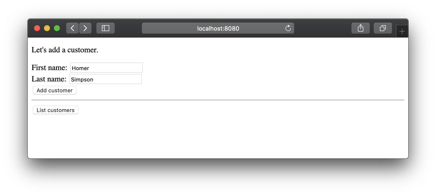 The new home of your Spring application The new home of your Spring application