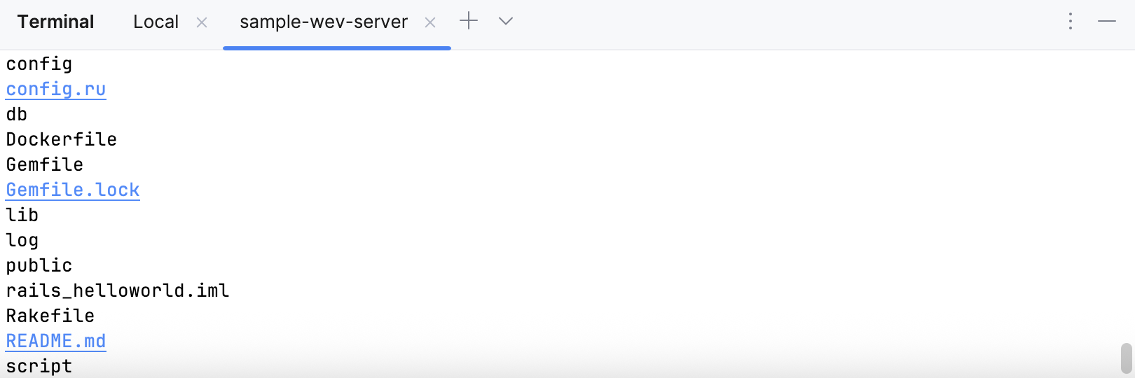 SSH terminal SSH terminal