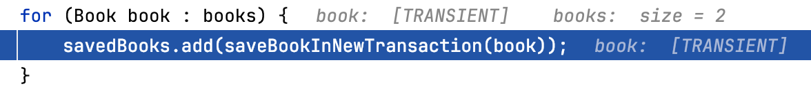 Entity state is displayed in the editor near the entity usages Entity state is displayed in the editor near the entity usages